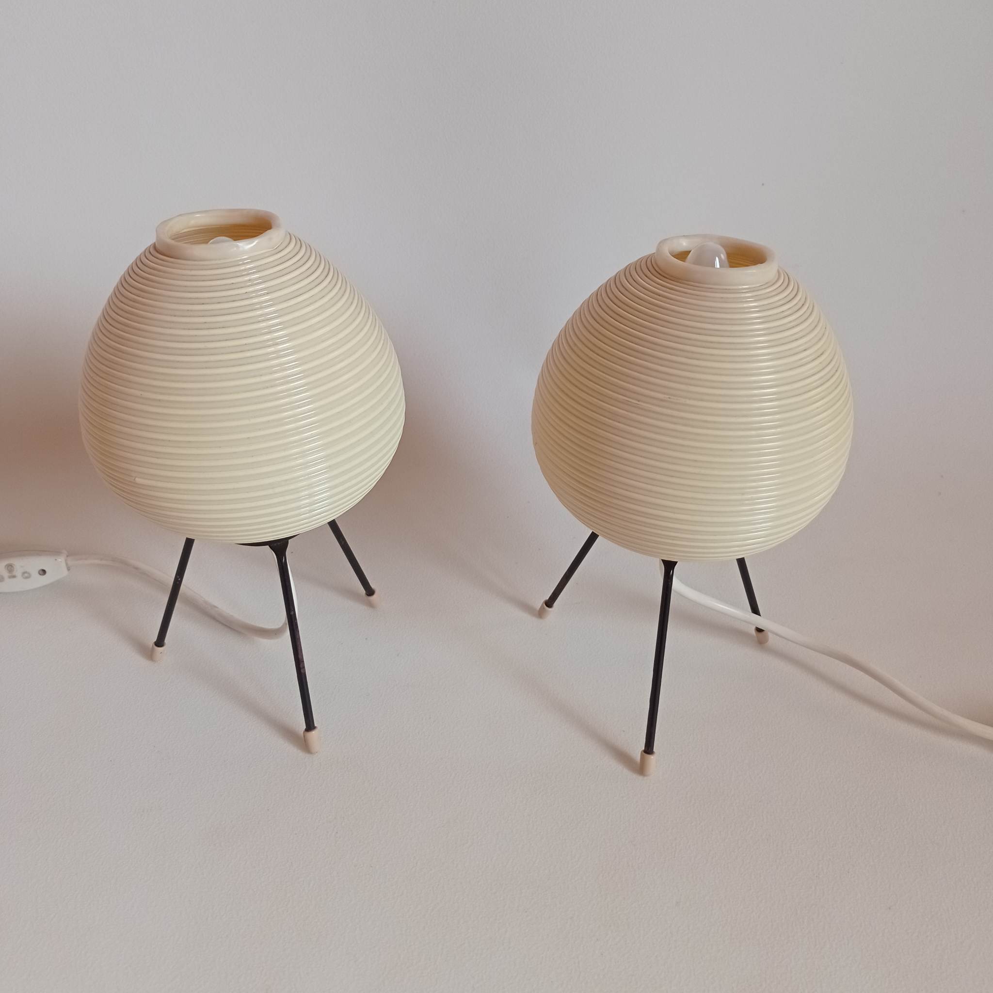 Pair of bedside lamps from the 50s/60s