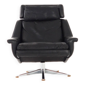 Fauteuil de bureau, design danois, années 1970, designer : Werner Langenfeld, fabrication : Esa