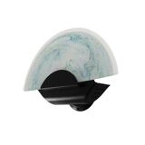 Wall lamp, Murano glass, Italian design, 1970s, manufacture: Italy