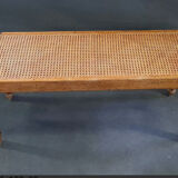 Piano bench in cannage 19th