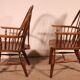 Paire De Fauteuils Windsor Anglais du 19° siècle