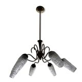 Vintage tulip pendant light