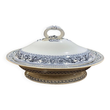 Légumier en porcelaine anglaise Minton modèle Florentine