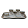 Egg service in Limoges porcelain