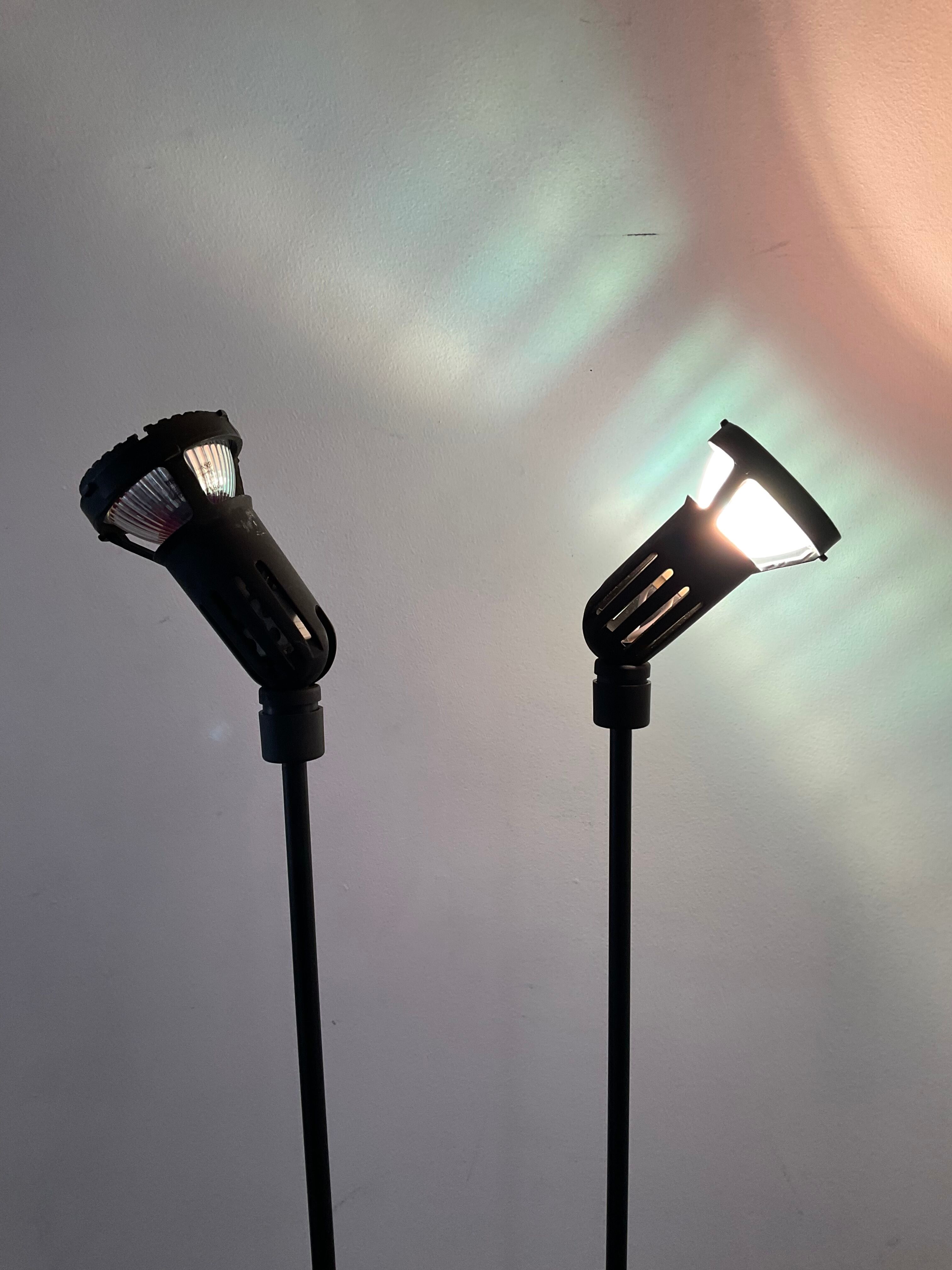 Paire de lampes vintage des années 70-80