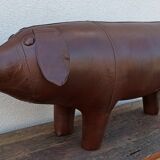 Cochon en cuir
