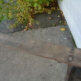 Large oak farm bench