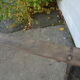 Large oak farm bench