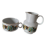 tasse à thé et pot à lait Manufacture Winterling Marktleuthen Bavaria