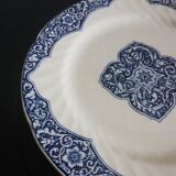 Assiette terre de fer Gien XIXÈME