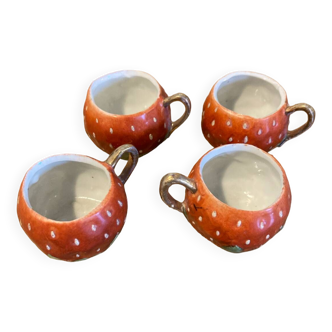 Strawberry liqueur slushie cup