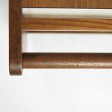 Cart bar teak with pattern maze 1960 s