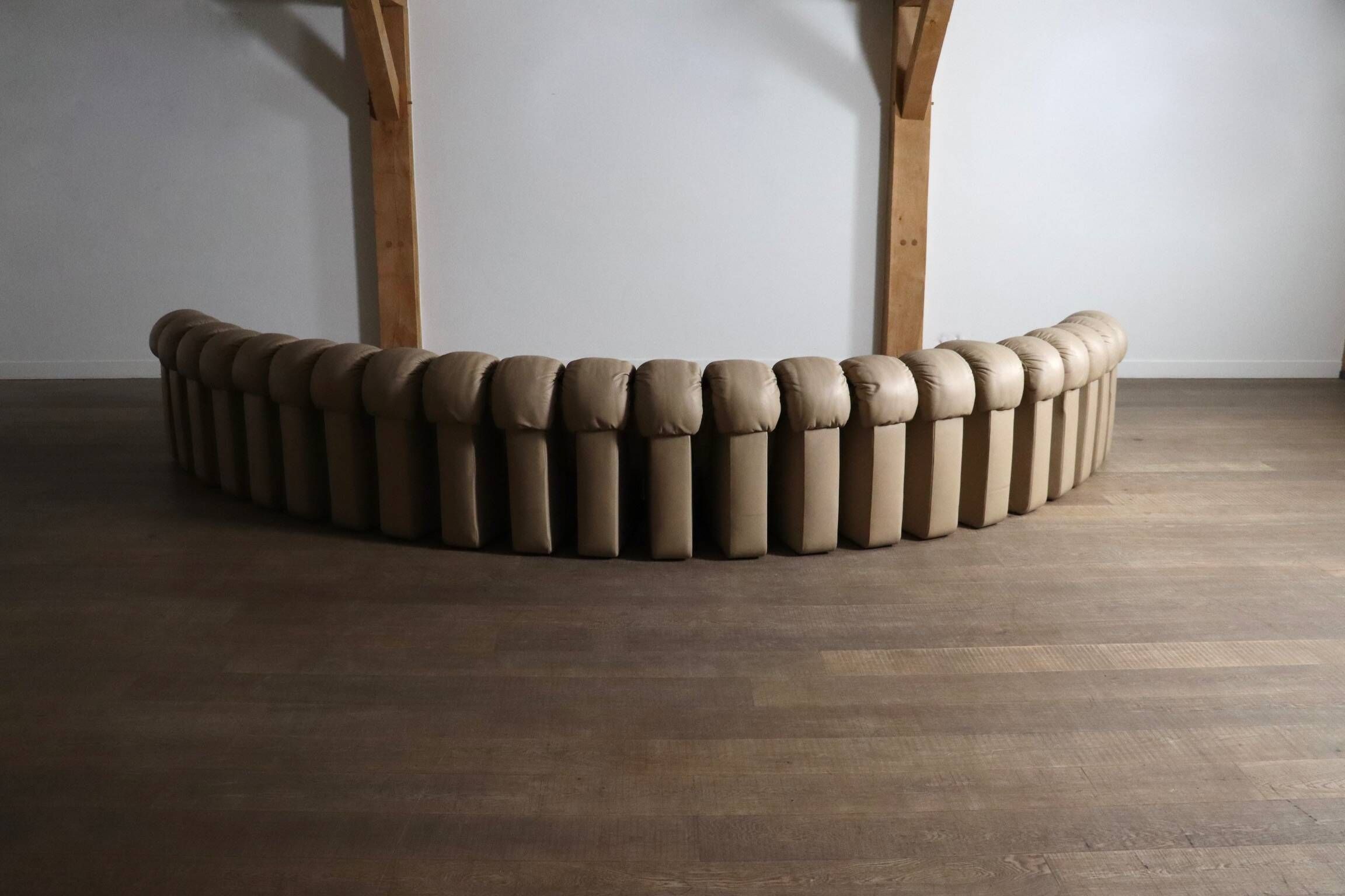 De Sede DS 600 “Non-Stop” sectional sofa by Heinz Ulrich, Ueli Berger,1980