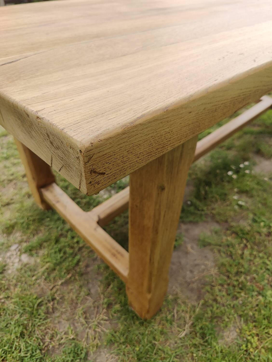 Oak farmhouse table
