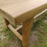 Oak farmhouse table