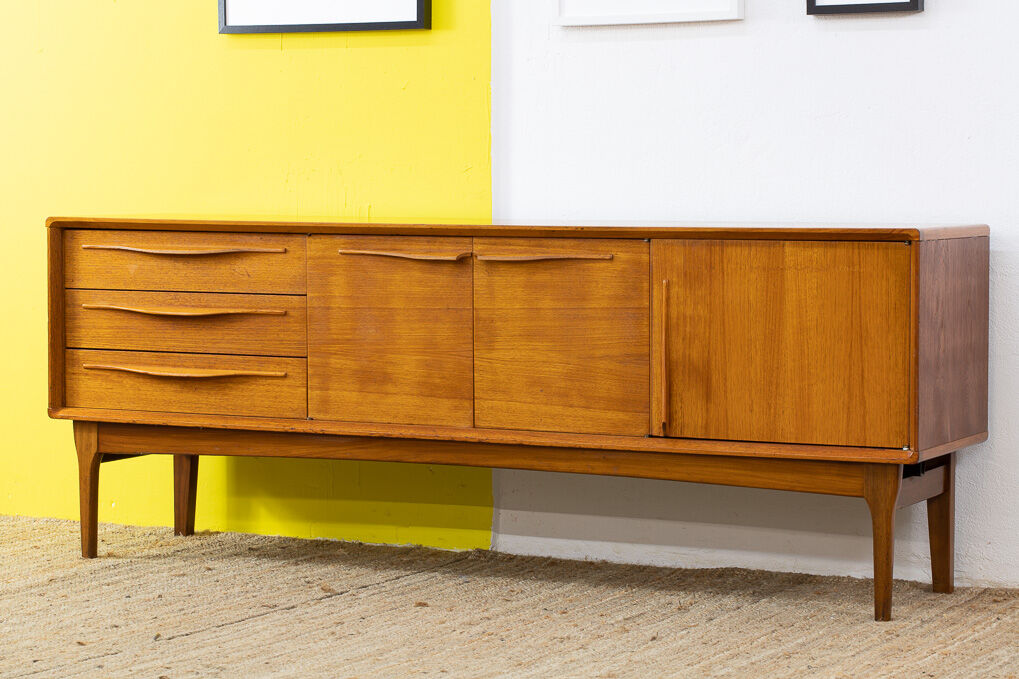 Vintage Scandinavian Enfilade – 192 cm