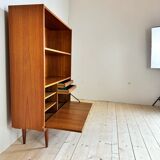 Vintage teak bookcase, Denmark, 1960s