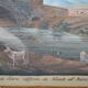 Italian School of the 19th Century "The Salario Bridge" Titled Gouache