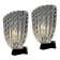 Large Wall Lamps attributed to Ercole Barovier & Toso, Italy, 1940s, Set of 2