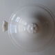White porcelain soup bowl from Creil & Montereau - xixth century