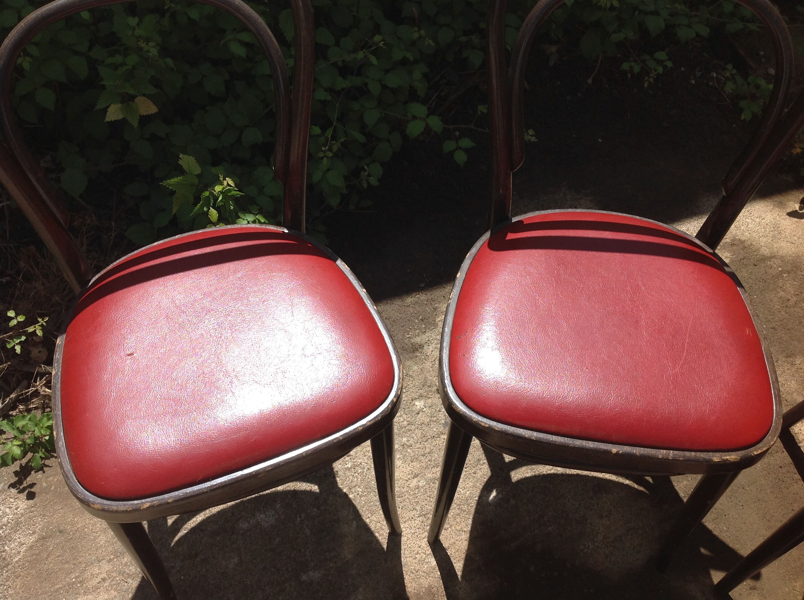 8 Thonet bistro chairs