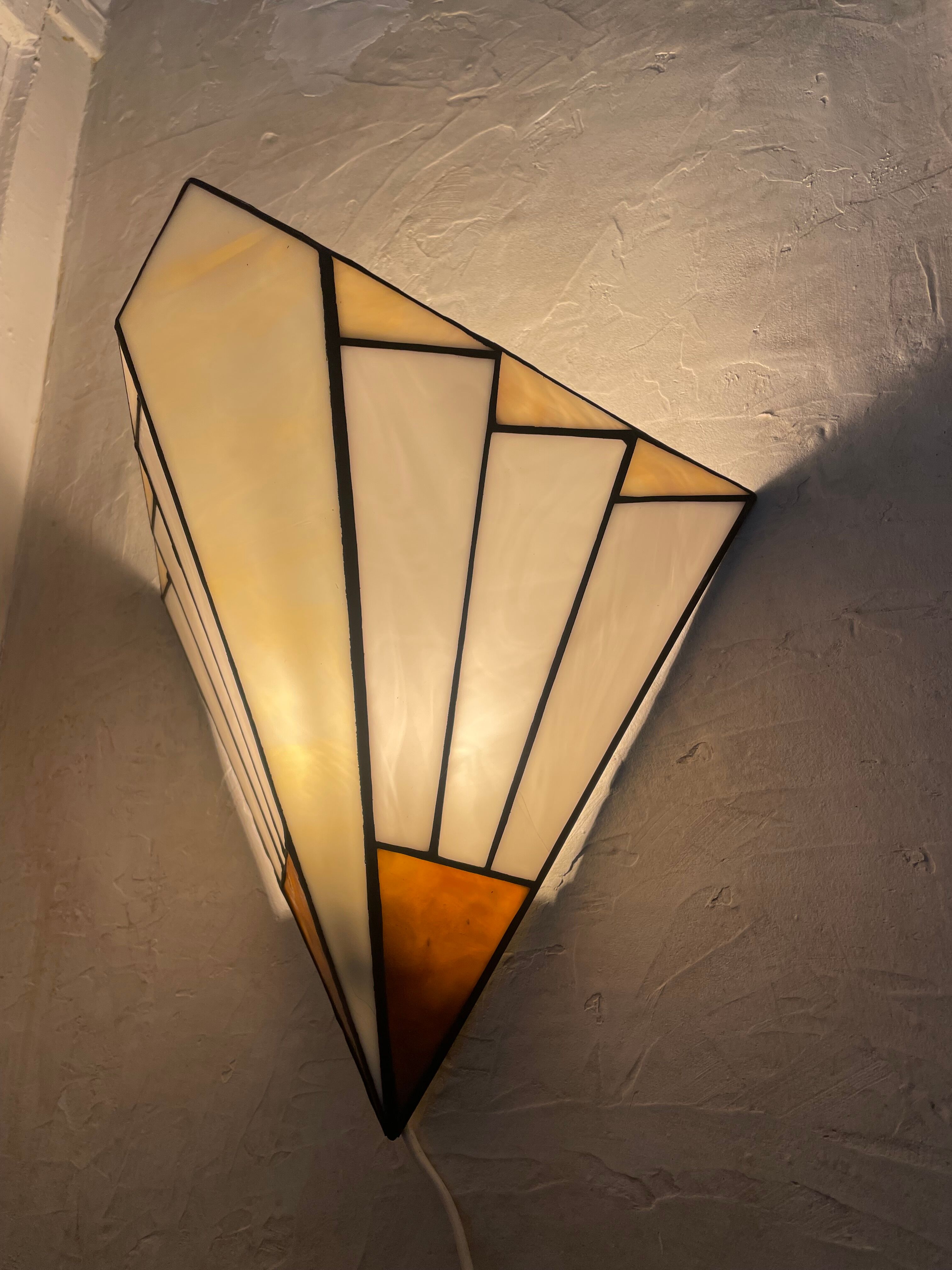 Vintage Tiffany style wall lamp
