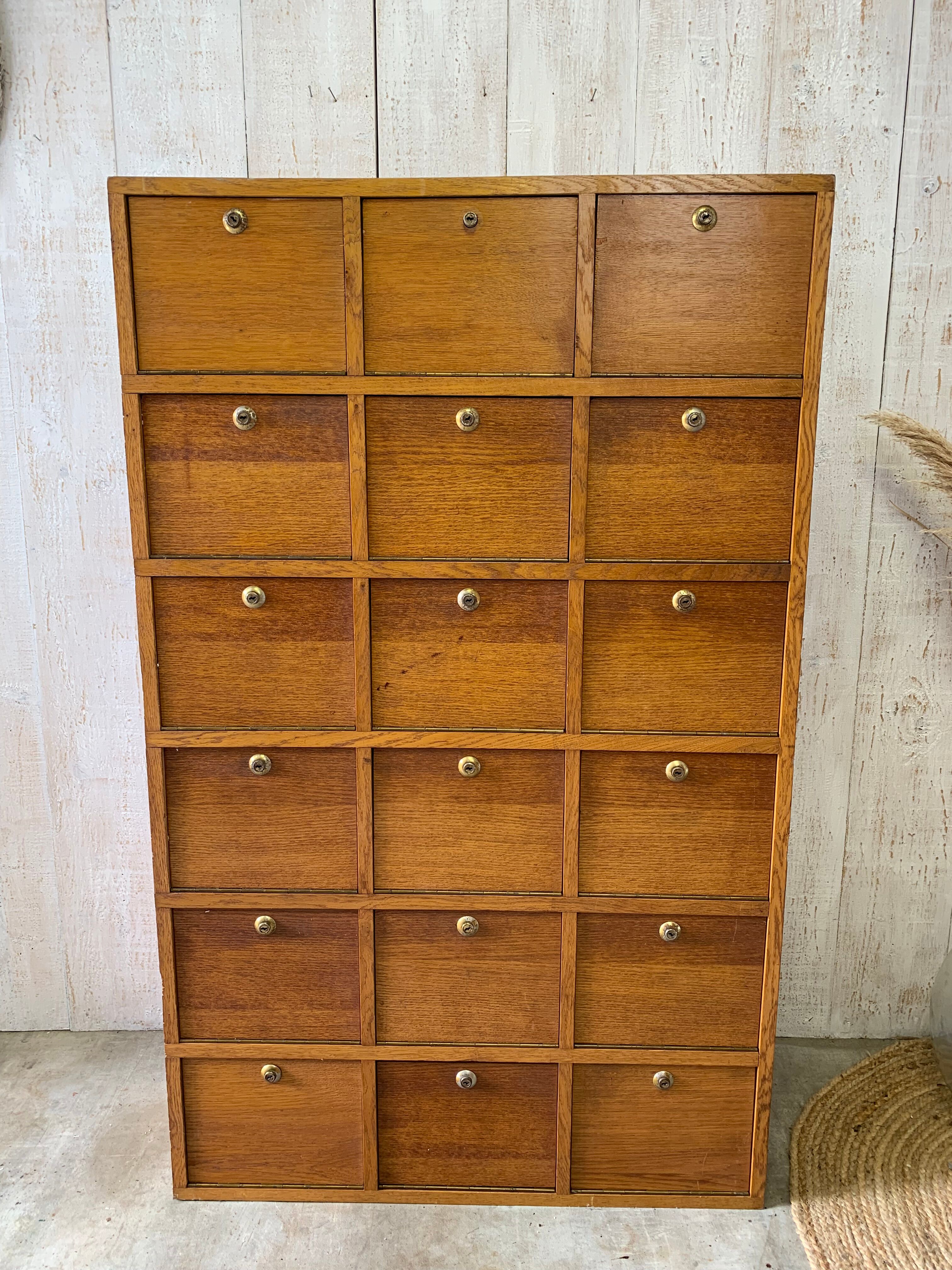 Vintage locker cabinet
