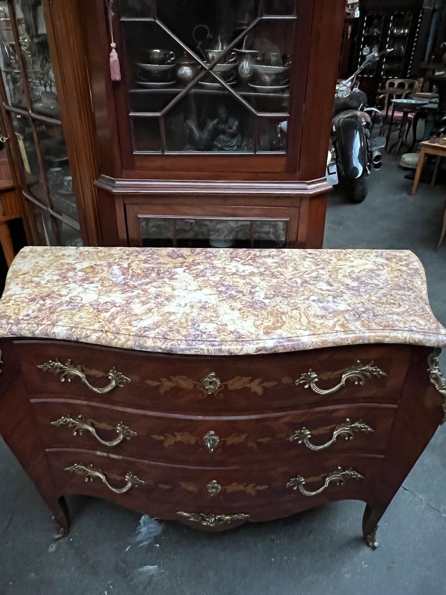Louis XV style chest of drawers