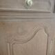 Large buffet in Regency style with carved shell in solid oak - 1900