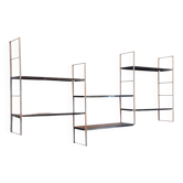 Étagère murale modulable self, pour mofp, 1960.