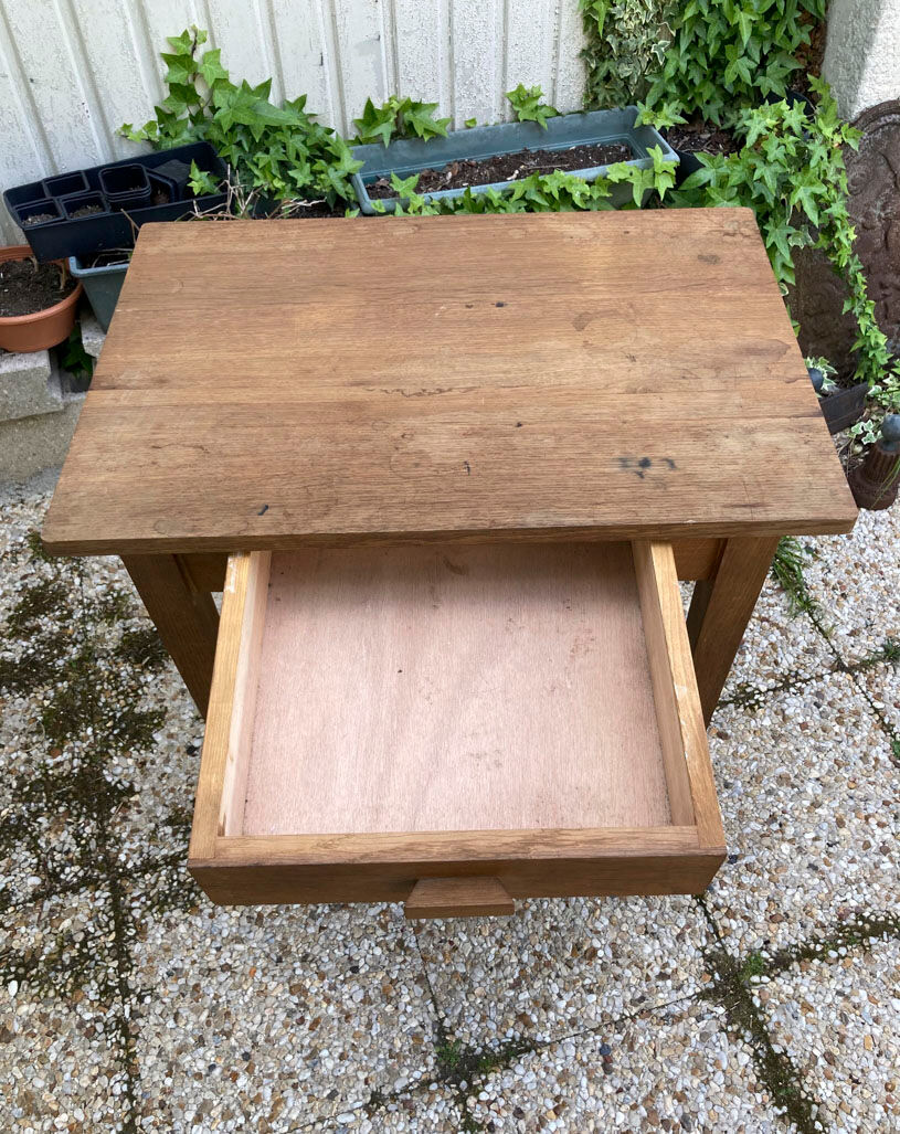 Vintage solid wood desk