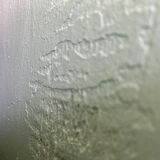 White and wood fireplace