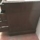 Desk style english mahogany and mahogany flat