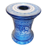 Column pedestal for a ceramic plant pot from Nevers.