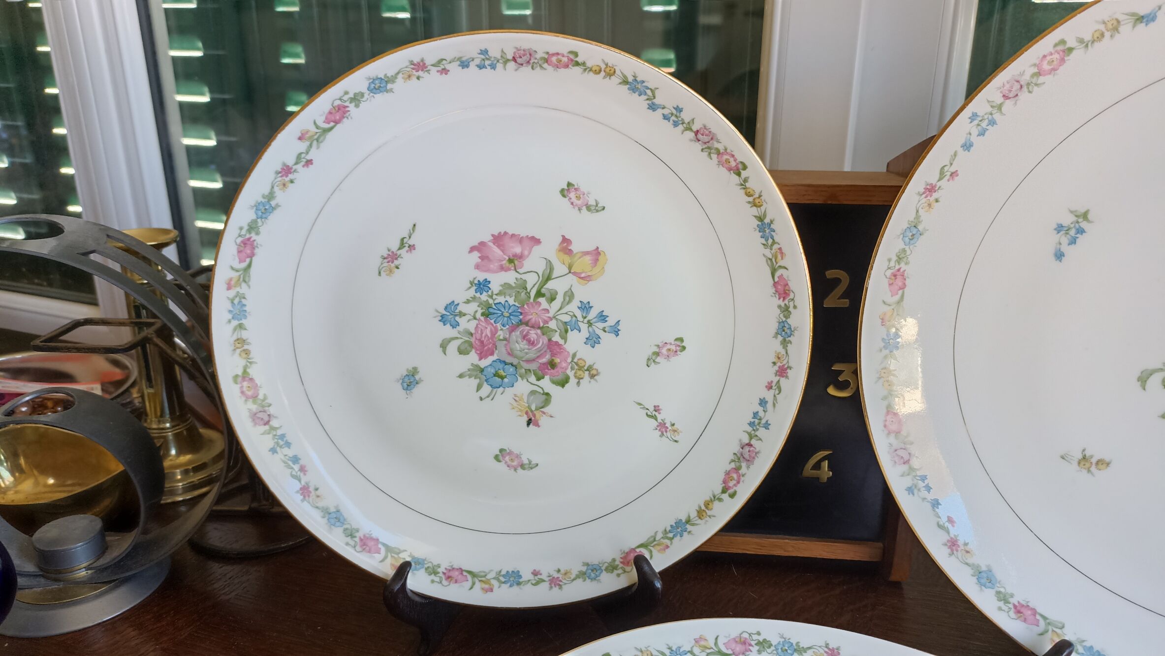3 serving dishes in Limoges porcelain - Porcelaine limousine