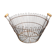 Metal and wood harvest basket