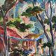 Landscape Russian school signed
