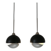 2 Dijkstra eclipse lamps, very rare. Dutch, 70s.