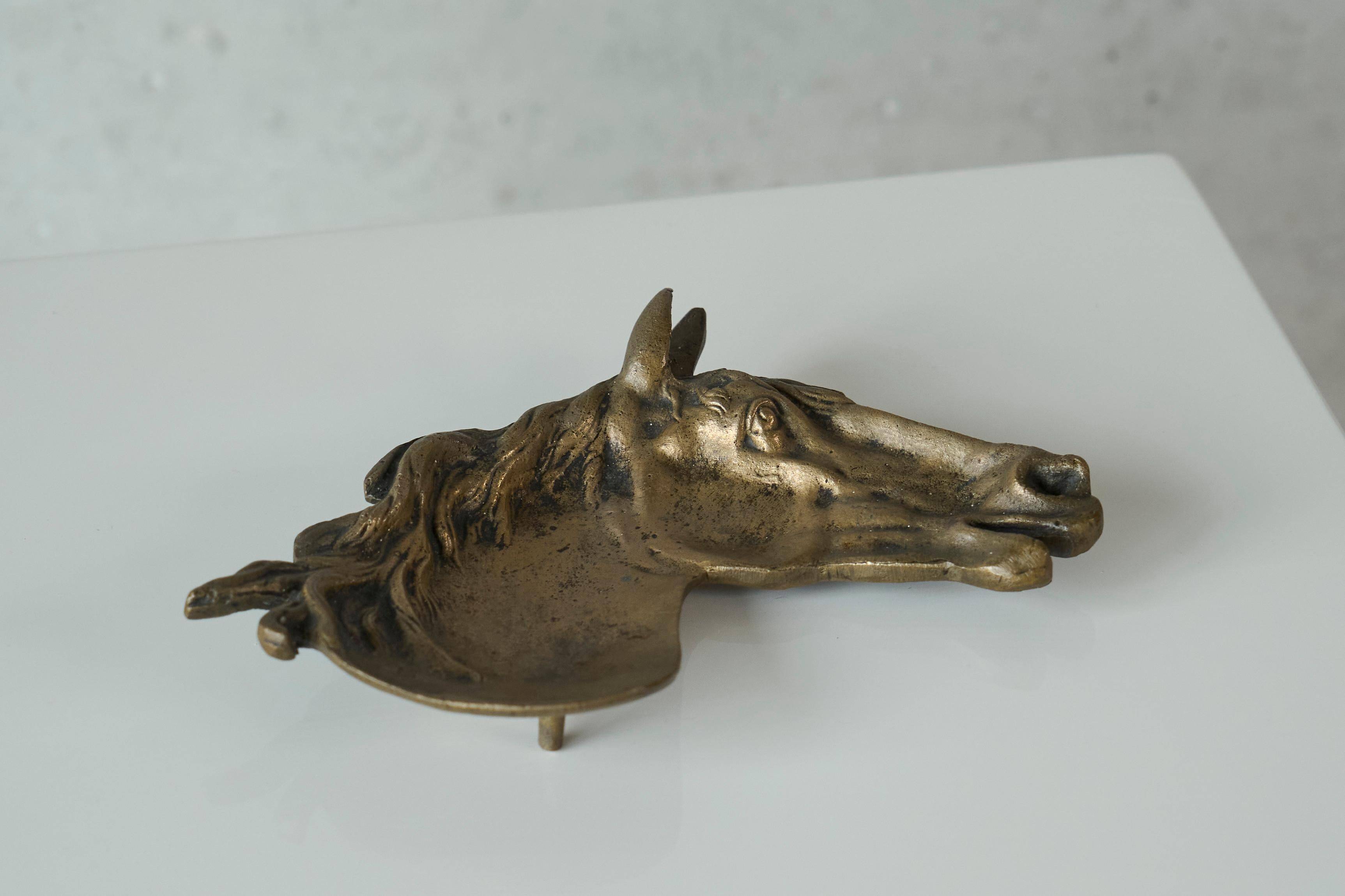 Vintage brass mounted pocket, 1960s
