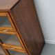 Vintage oak haberdashery cabinet / display cabinet, Netherlands, 1950s