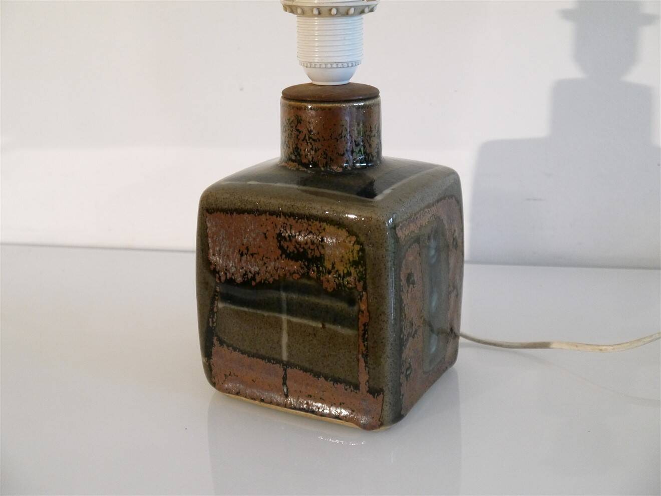 Ceramic lamp by Carl Harry Stalhane, Sweden 1960