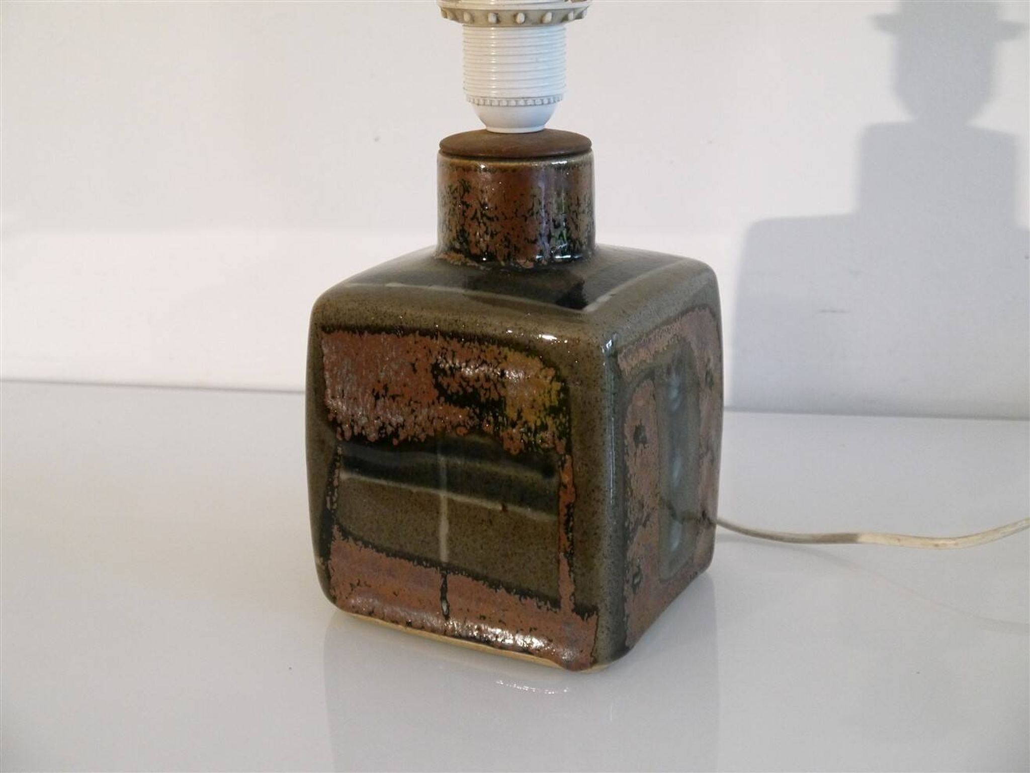 Ceramic lamp by Carl Harry Stalhane, Sweden 1960