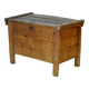 Antique shepherd's chest, 1880s