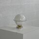 brass wall light from the 50s