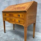 Office scriban Louis XVI walnut 1950