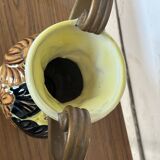 Medici vase in Vallauris ceramic, signed JTF