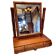 Vintage French Wooden Table Mirror, mid-century