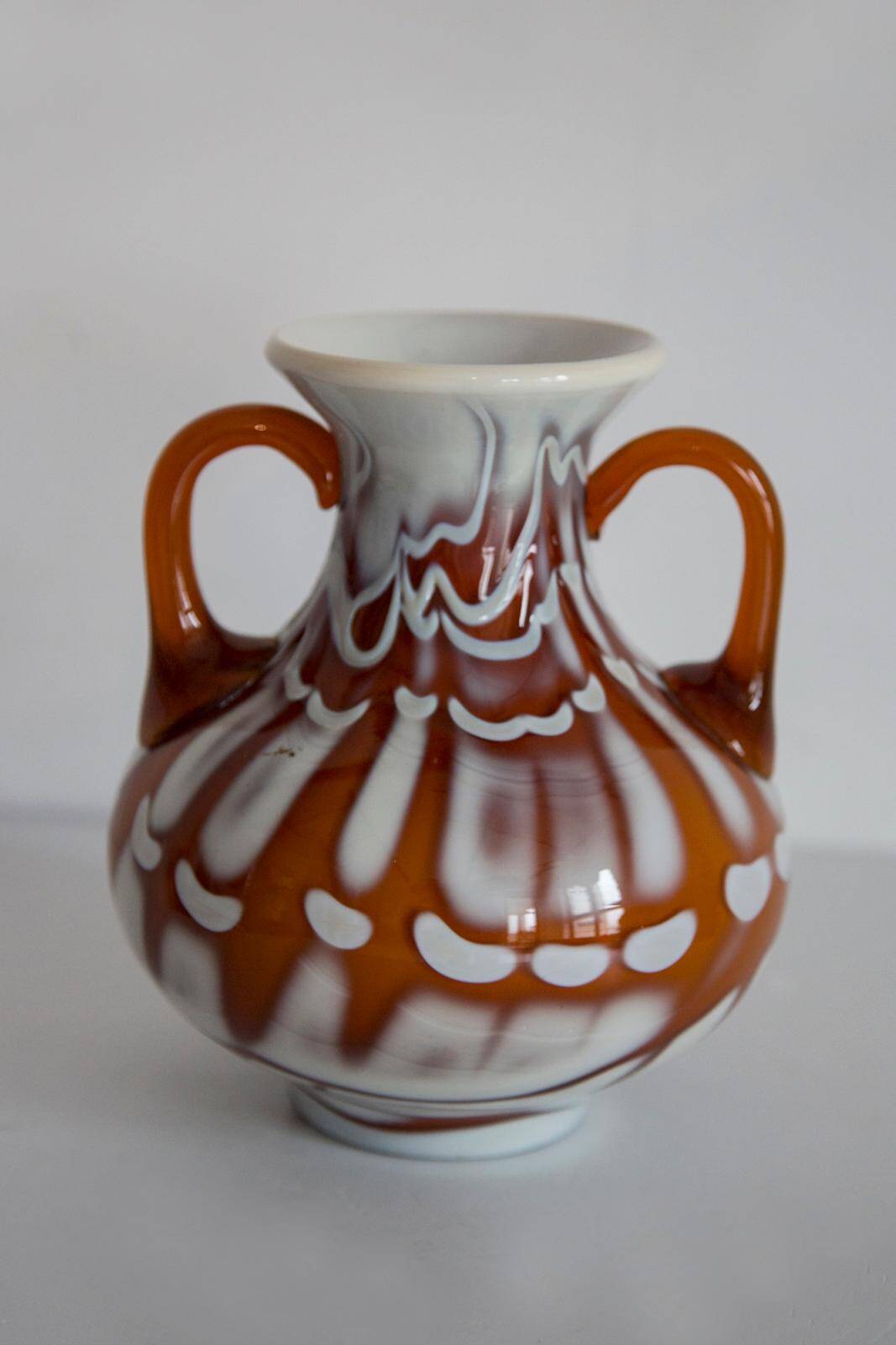 Artistic vase from the mid-century, Prokuplje-Yugoslavia, 1970s