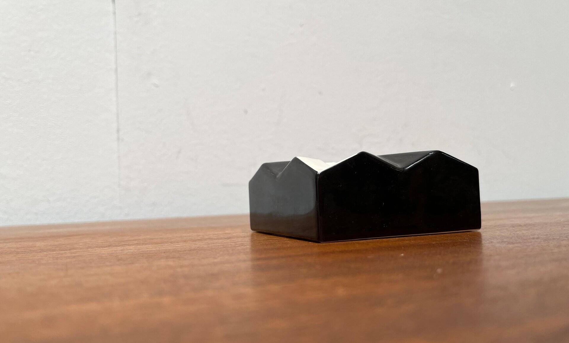 Modernist Bauhaus Czech Repro Ceramic Ashtray by Vlastislav Hofman for Modernista