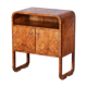 Art Deco Cabinet in Walnut & Veneer, Czech, 1920s